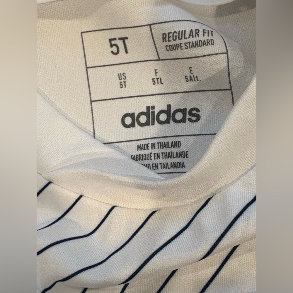 Adidas Los Angeles Galaxy Jersey Toddler Size 5T New With Tags - Picture 11 of 11